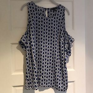Banana Republic Cold Shoulder Top
